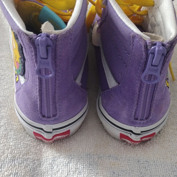 VANS Limited Edition Lisa Simpson for President Sz 5 - Picture 9 of 9